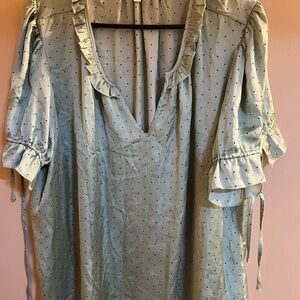 Plus size women’s blouse